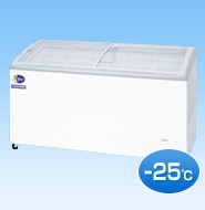 マイナス25℃低温冷凍庫｜ダイレイRIOシリーズ｜無風冷凍ショーケース