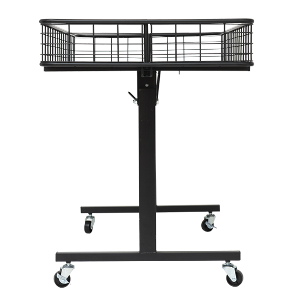 折りたたみワゴン ブラック W900 店舗用品 陳列什器 販売ワゴン セール