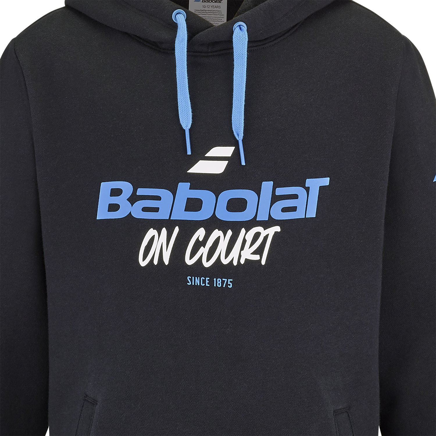 Babolat Exercise Pro Kid's Tennis Hoodie - Black