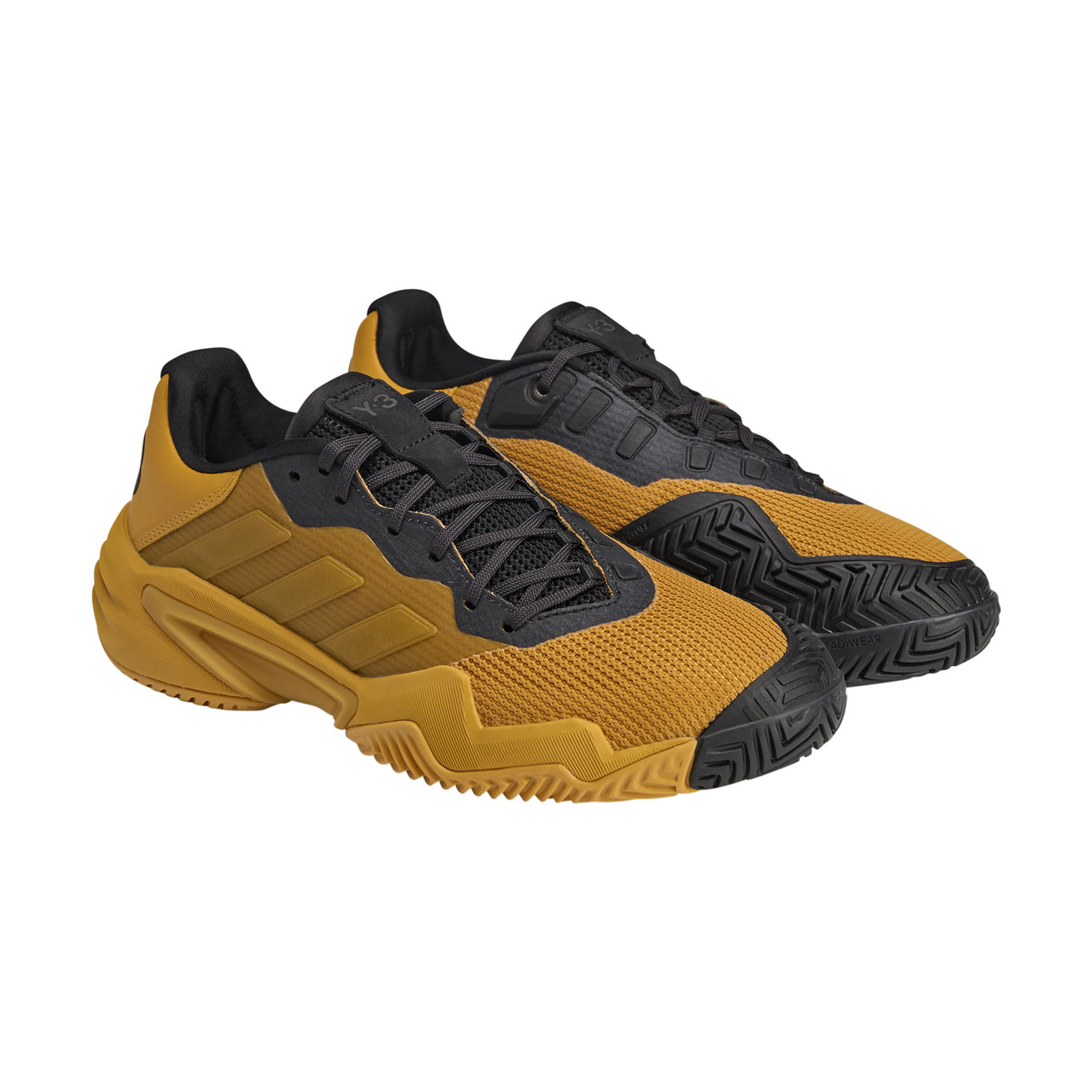 adidas Barricade 13 Y-3 Men's Tennis Shoes Collegiate Gold/Black