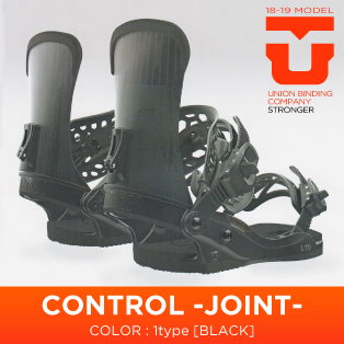 18-19 UNION(ﾕﾆｵﾝ)・CONTROL -JOINT- [BLACK] ≪商品一覧≫