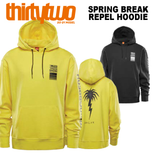 20-21 thirtytwo/32(ｻｰﾃｨｰﾂｰ)・SPRING BREAK REPEL HOODIE フーディー