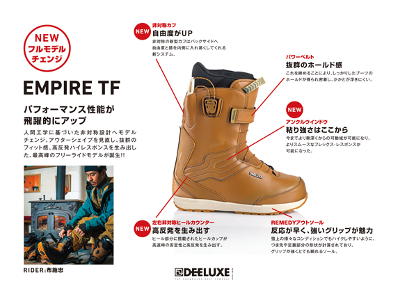 20-21 DEELUXE(ディーラックス)・EMPIRE TF [BLACK] エンパイア