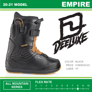 20-21 DEELUXE(ディーラックス)・EMPIRE TF [BLACK] エンパイア