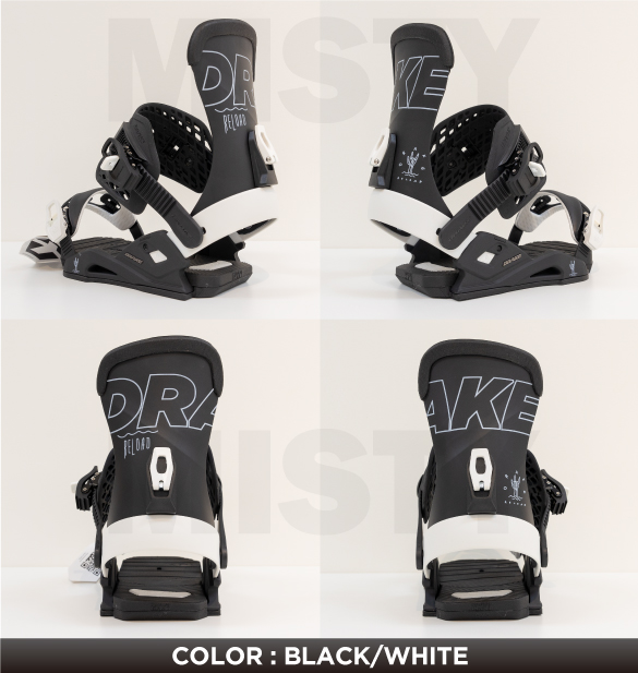 21-22 DRAKE(ドレイク)・RELOAD LTD(リロード リミテッド) BLACK/WHITE