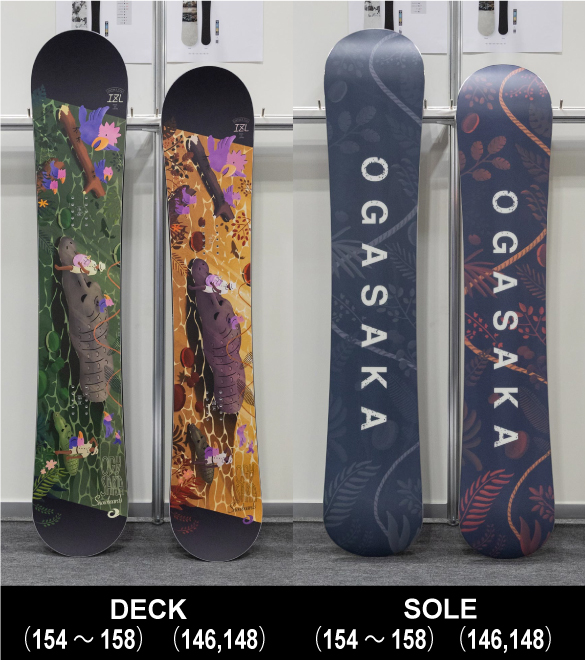 22-23 OGASAKA(オガサカ) / CT-IZ LIMITED・スノーボード [146cm,148cm