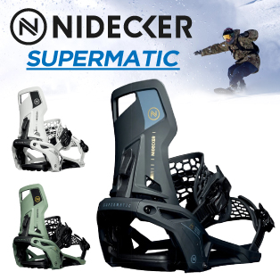 23-24 NIDEKCER(ﾅｲﾃﾞｯｶｰ)・SUPERMATIC [BLACK,WHITE,OLIVE] ≪商品一覧≫
