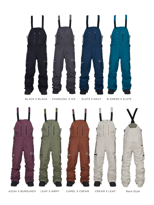 23-24 REW(アールイーダブリュー)・KAMIKAZE BIB PANTS [GORE-TEX