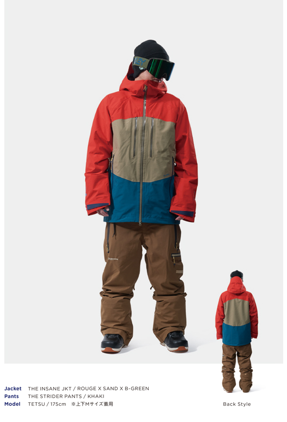 23-24 REW(アールイーダブリュー)・THE INSANE JACKET [GORE-TEX