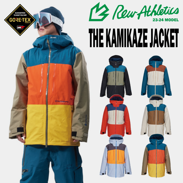 23-24 REW(アールイーダブリュー)・KAMIKAZE JACKET [GORE-TEX