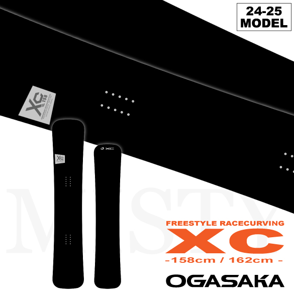 24-25 OGASAKA(オガサカ) / XC・スノーボード [158cm 162cm] ≪2024