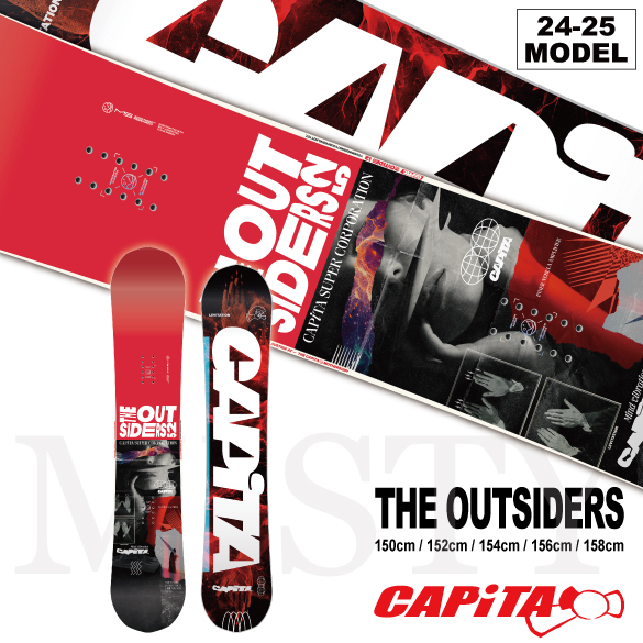 24-25 CAPiTA(ｷｬﾋﾟﾀ)・THE OUTSIDERS [150cm,152cm,154cm,156cm,158cm