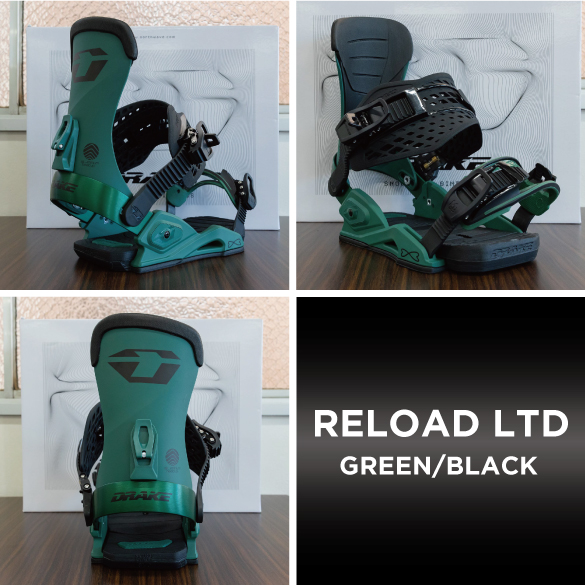 24-25 DRAKE(ドレイク)・RELOAD LTD(リロードリミテッド) GREEN/BLACK