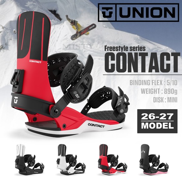 26-27 UNION(ﾕﾆｵﾝ)・CONTACT [BLACK,WHITE,RED,SPRING BREAK] ≪商品一覧≫