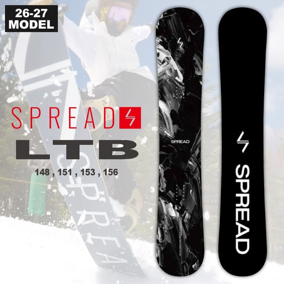 26-27 SPREAD / LTB・(スプレッド) [可変CAMBER] ≪2026-2027≫ [MISTY]