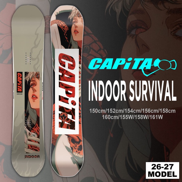 26-27 CAPiTA(ｷｬﾋﾟﾀ)・INDOOR SURVIVAL / スノーボード ≪商品一覧≫