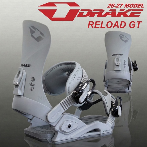 26-27 DRAKE / RELOAD GT [GREY/BLACK] 中川智貴使用モデル・ビンディング