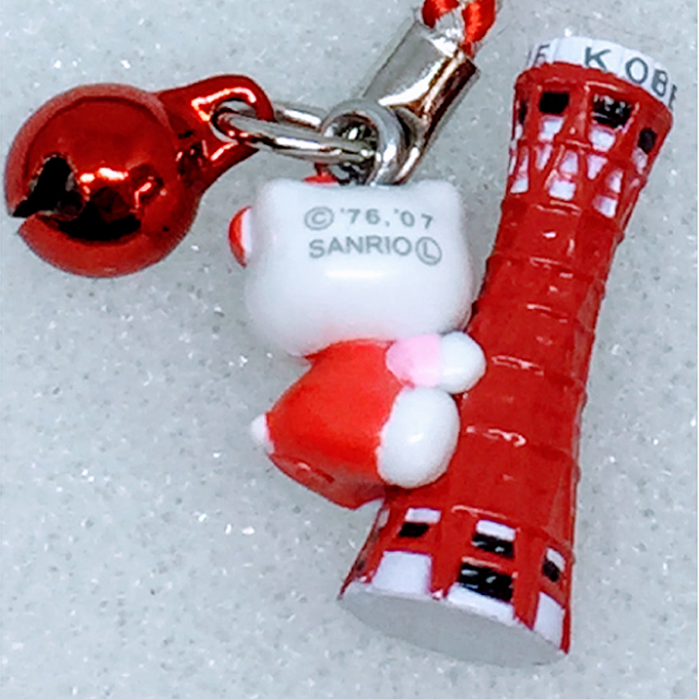 兵庫県限定】ポートタワーキティちゃんの根付 / 神戸南京町ミズ倶楽部