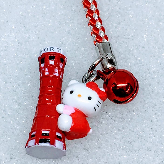 兵庫県限定】ポートタワーキティちゃんの根付 / 神戸南京町ミズ倶楽部