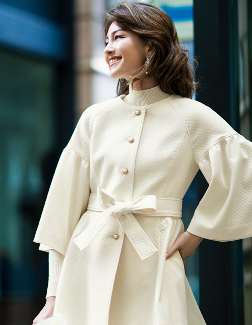 ボウタイリボン付きニット | msgracy