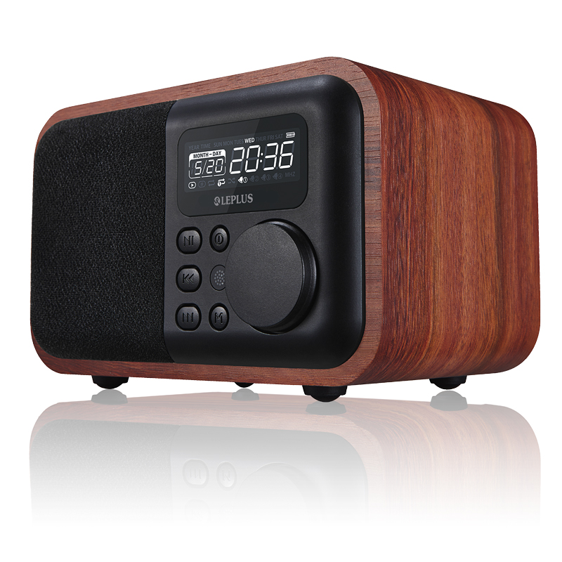 ワイヤレス スピーカー 「Classica」 ウォールナットウッド調｜スマホ