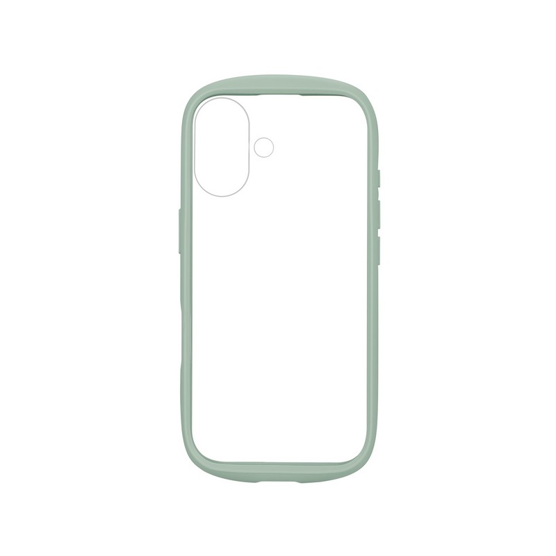 iPhone 16 耐衝撃ハイブリッドケース 「Cleary」 ミント｜スマホ