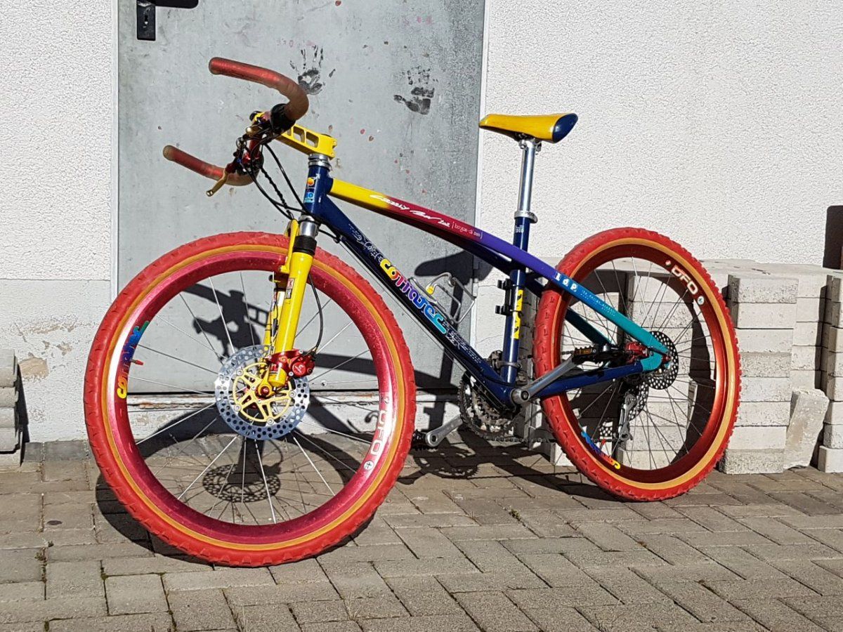 Verkaufe - Retro MTB CORRATEC TEAM GRIZZLY BOW 202 - Sammlerstück