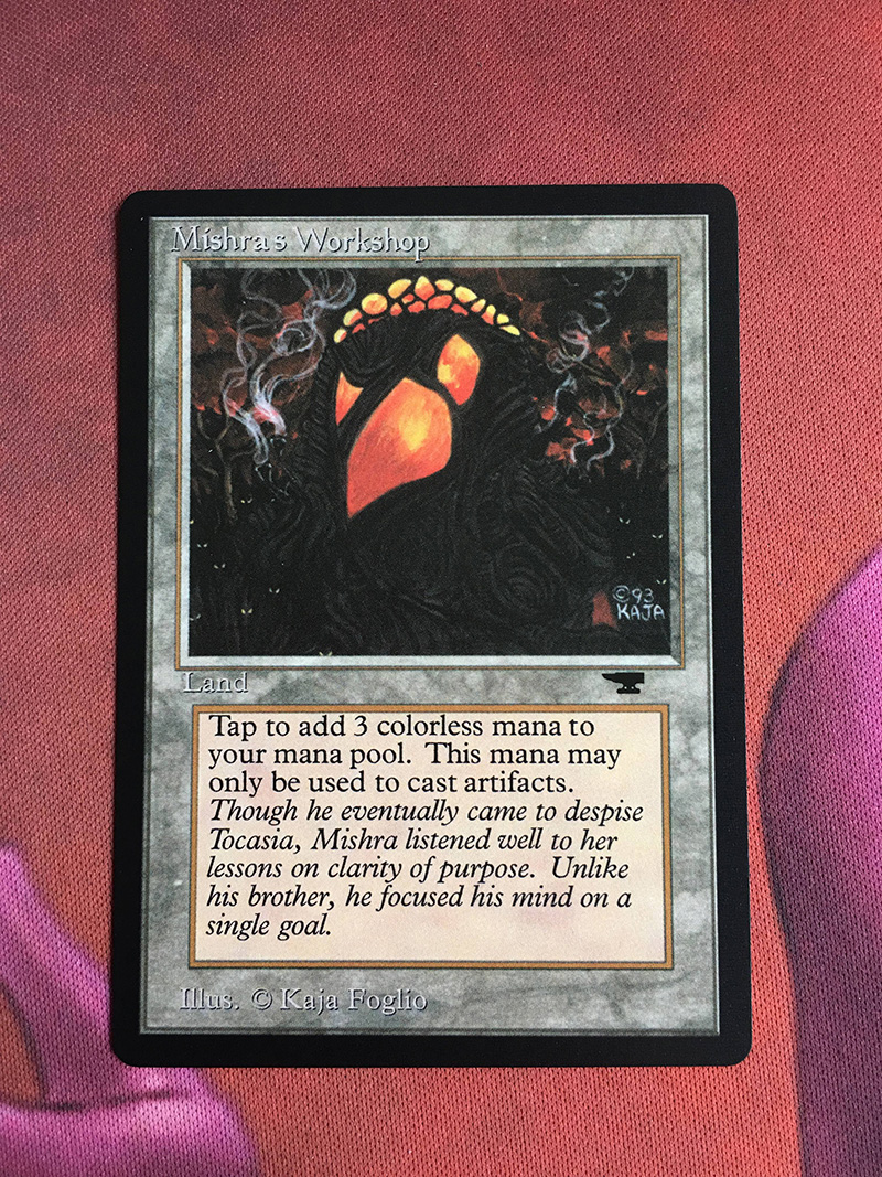 Mishra's Workshop Antiquities magic the gathering proxy mtg cards