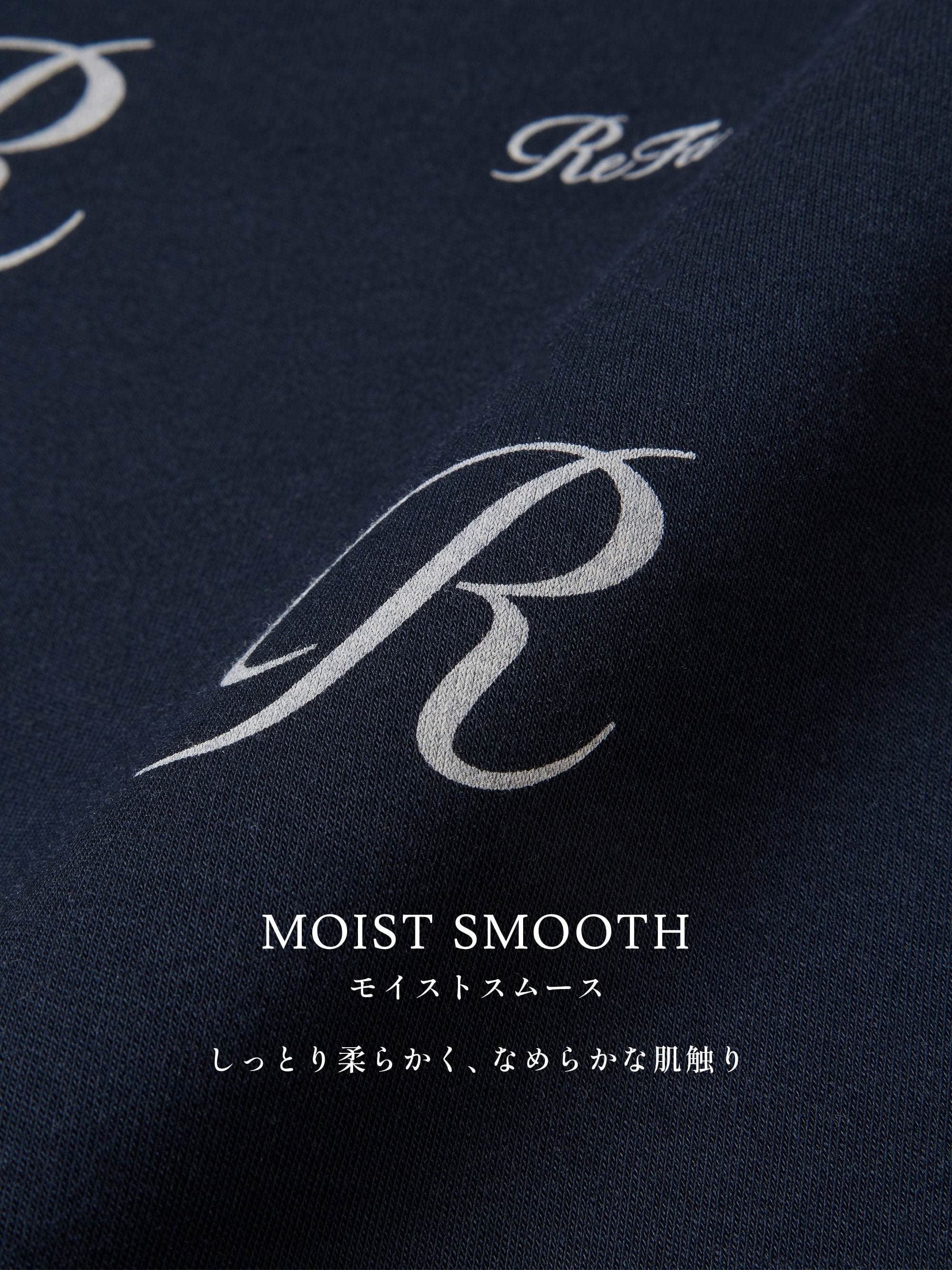 リファバイタルテック モイストスムース スタンドカラースリープウェア