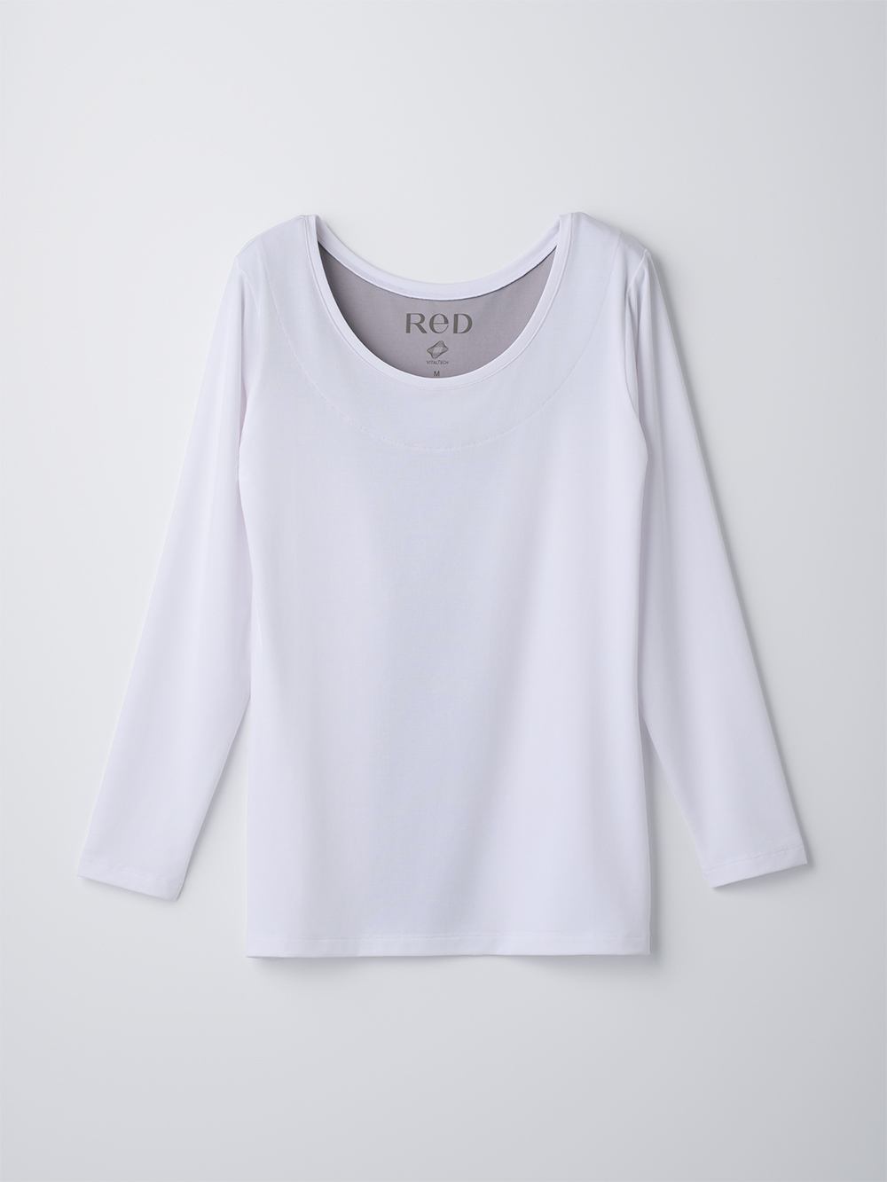 ReD（レッド）リカバリーウェア Uネックインナー長袖 肩コリ改善
