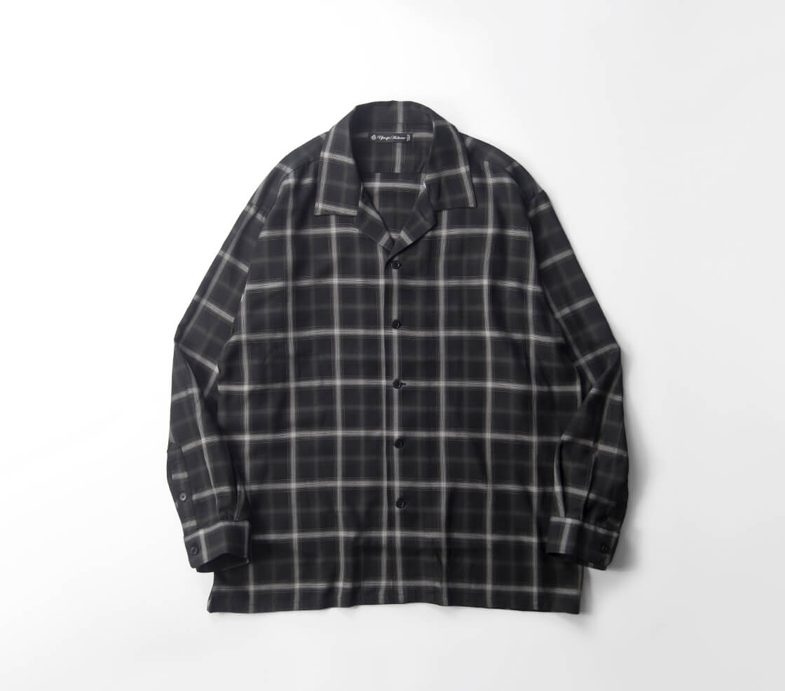 Upscape Audience オーディエンス レーヨン オンブレチェック 長袖