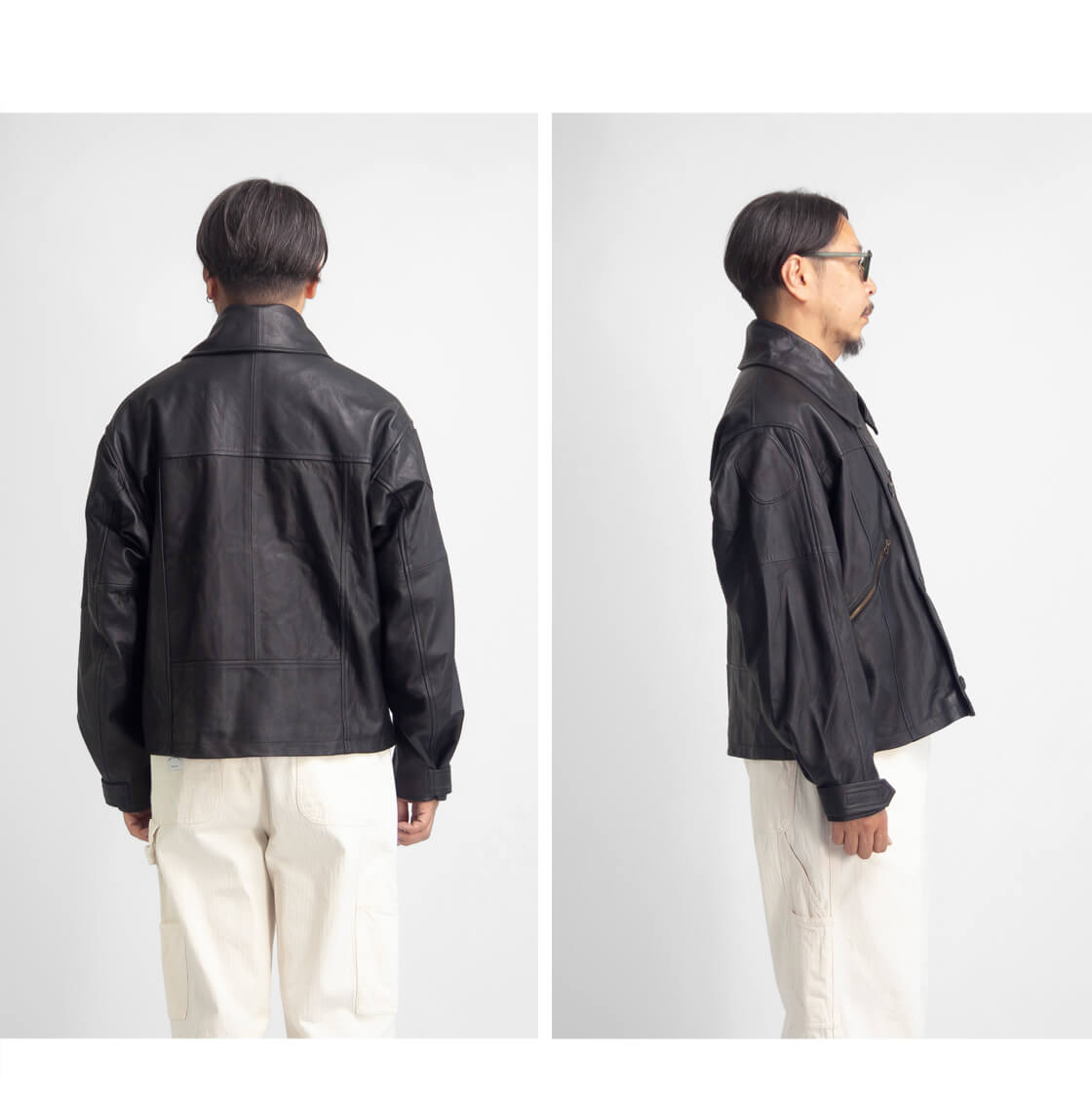 YOUSED ユーズド オールレザー MK-4フライトジャケット 本革 革ジャン