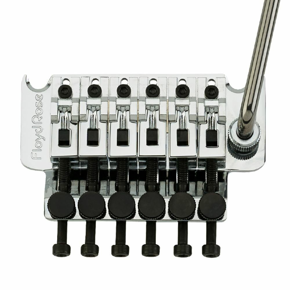 Floyd Rose FRT100 Original Tremolo Bridge System - Chrome R3Nat