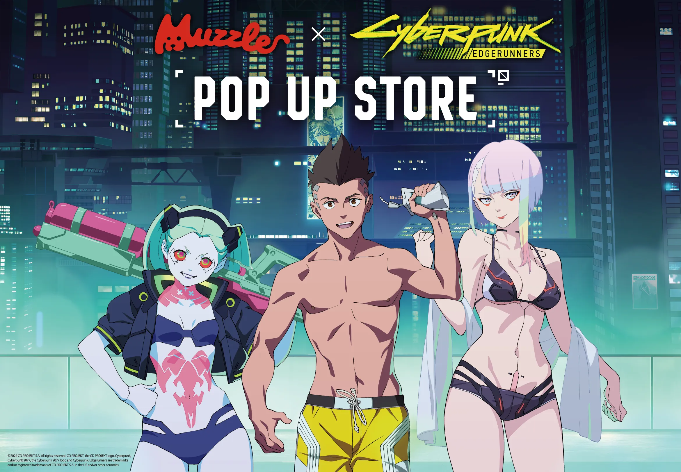 サイバーパンク エッジランナーズ POP UP STORE ( ポップアップストア