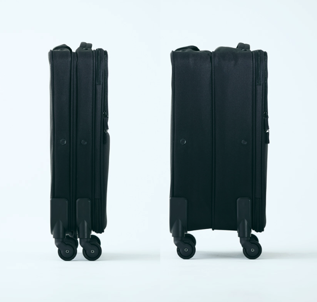 無印良品】半分の厚みで収納できるソフトキャリーバッグの7つの特徴