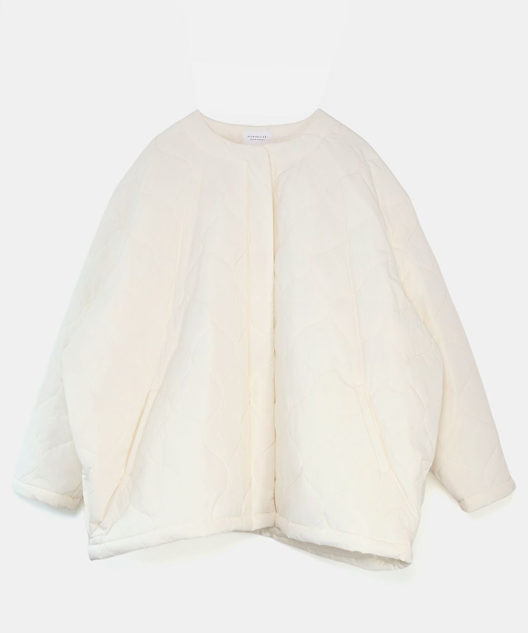 テーラーメイド 中綿キルティング ホワイト上下 M テーラーメイド 中綿