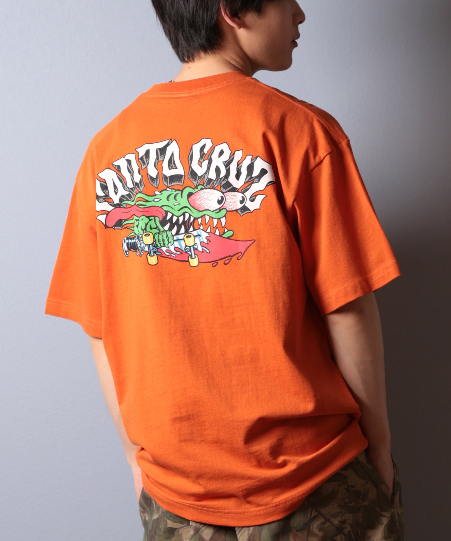 SANTACRUZ サンタクルーズ 半袖 Tシャツ メンズ バックプリント