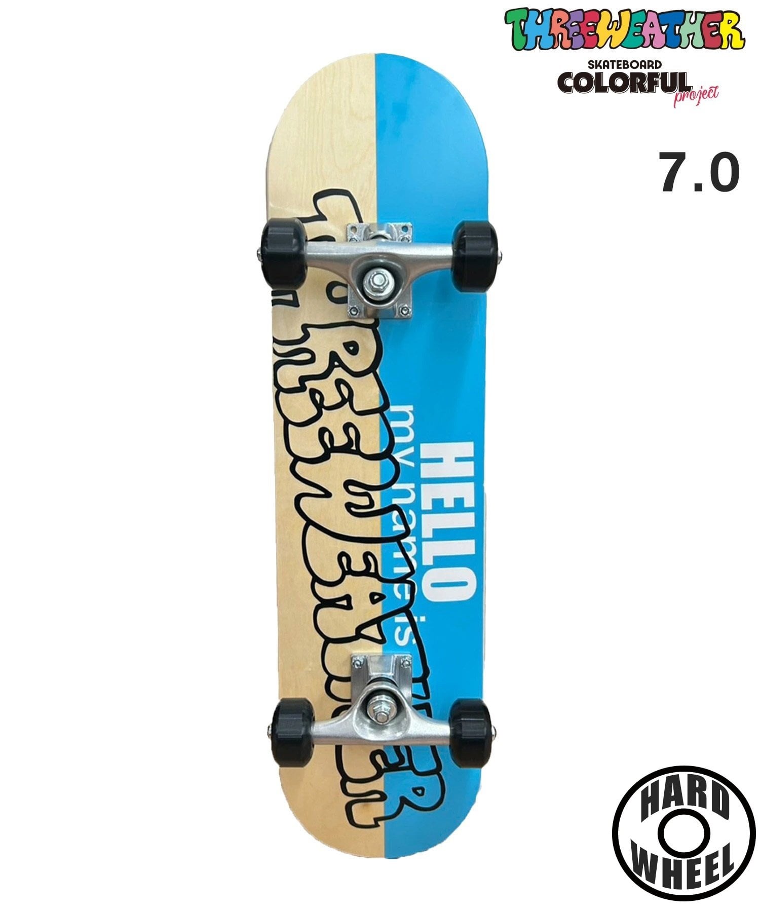 THREE WEATHER スリーウェザー スケートボード コンプリート 7.0,7.4