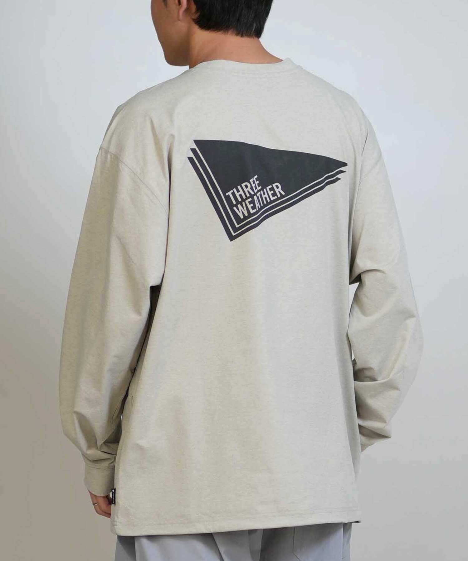 THREE WEATHER スリーウェザー ラッシュガード 長袖 メンズ Tシャツ