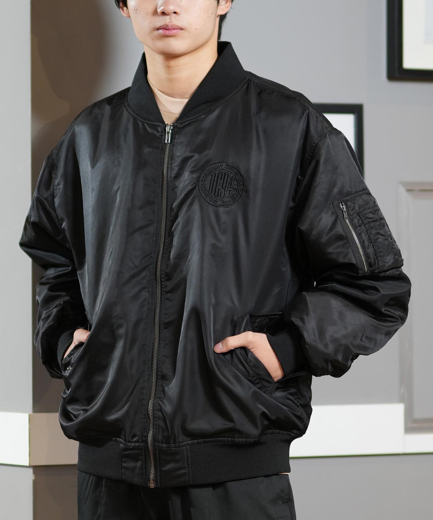 DC ディーシー アウター MA-1 メンズ フライトジャケット ミリタリー