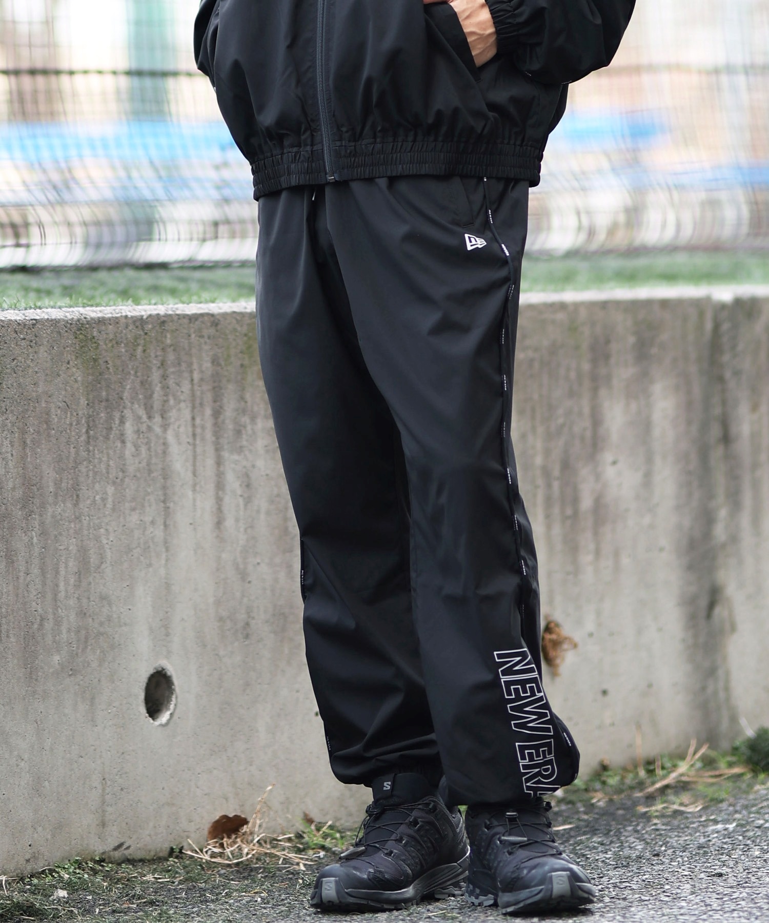 NEW ERA ニューエラ メンズ ロングパンツ トラックパンツ セットアップ