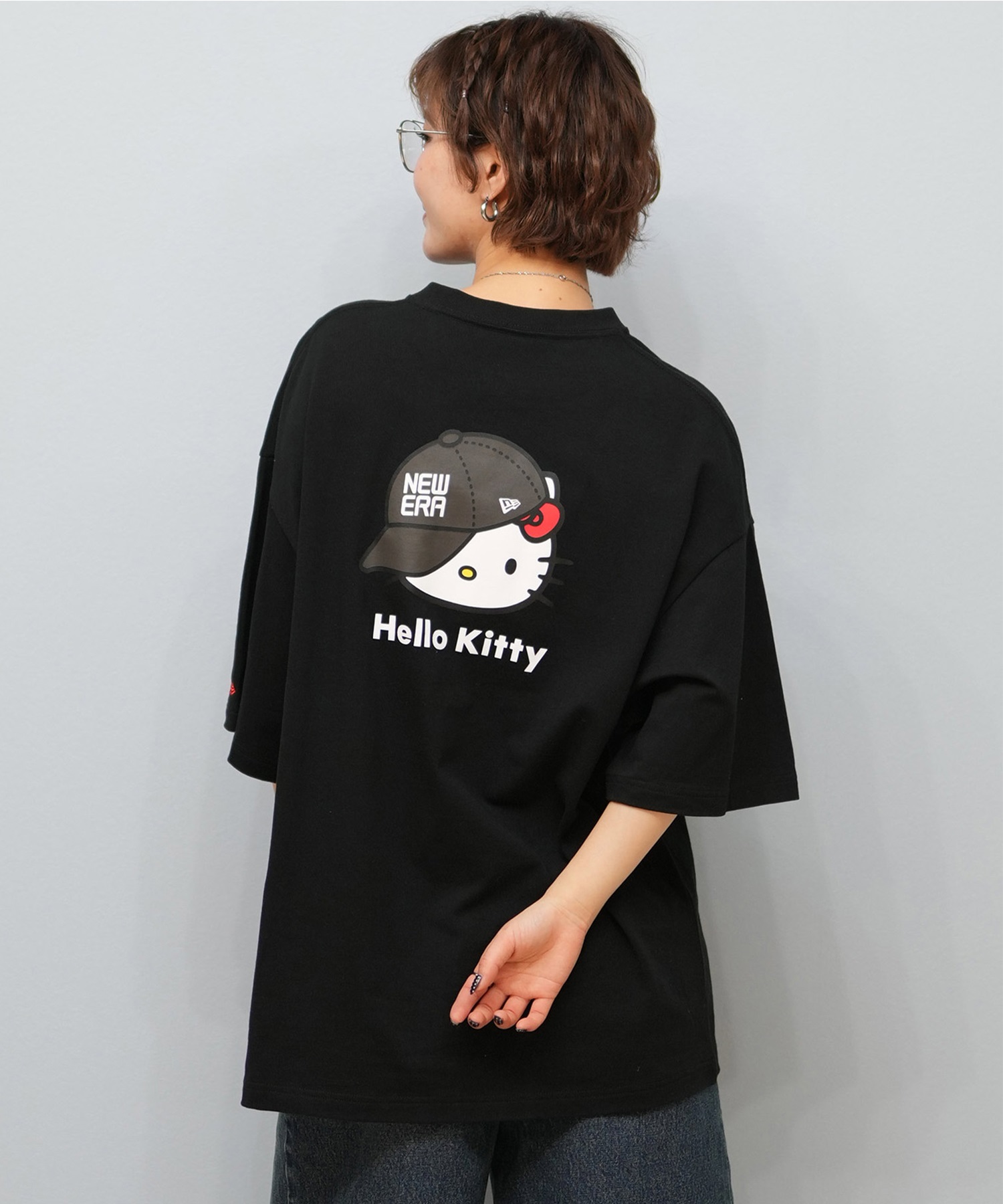 NEW ERA ニューエラ 半袖 Tシャツ レディース ハローキティ x NEW ERA