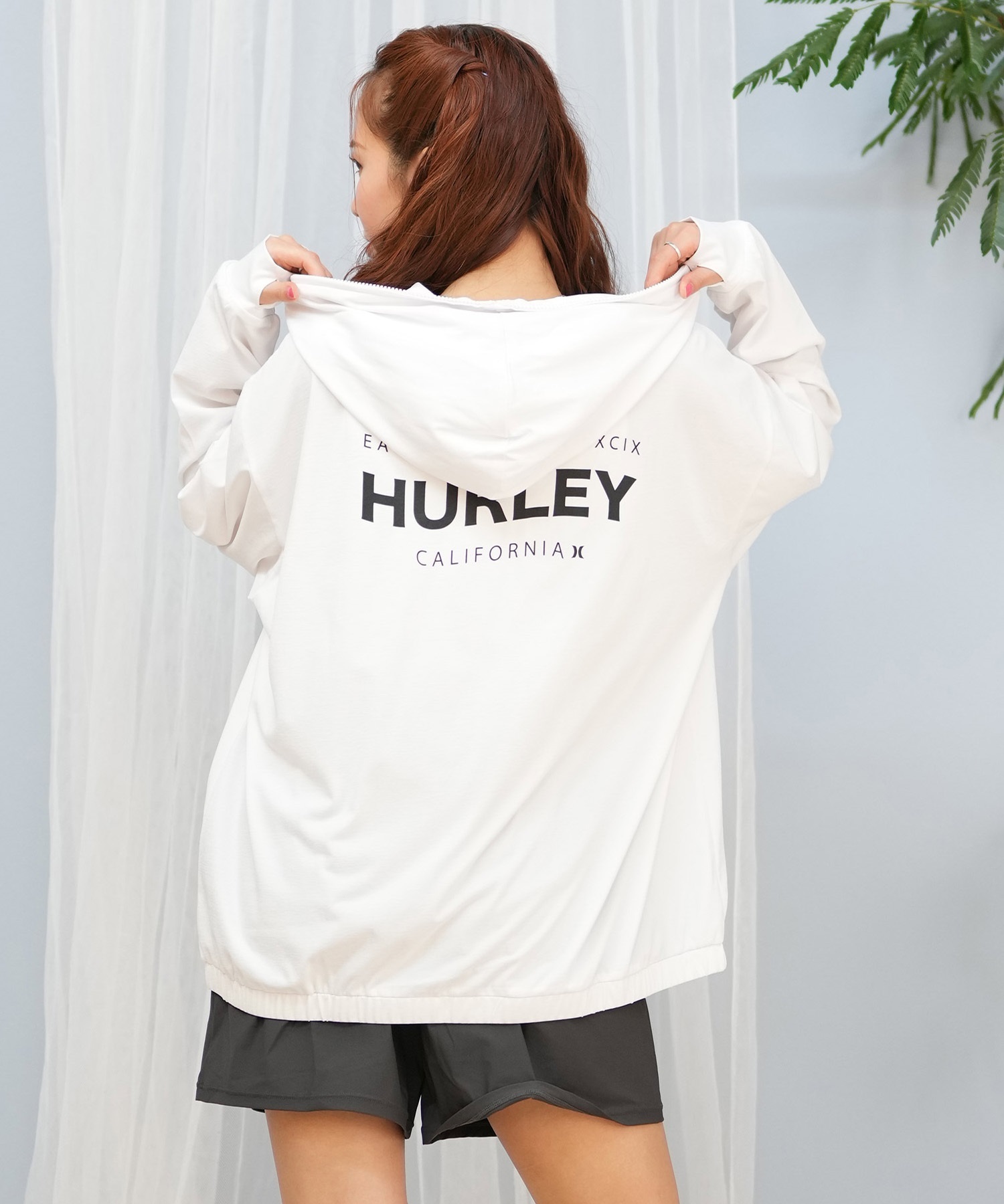 Hurley ハーレー 水着 レディース ラッシュガード ジップアップ