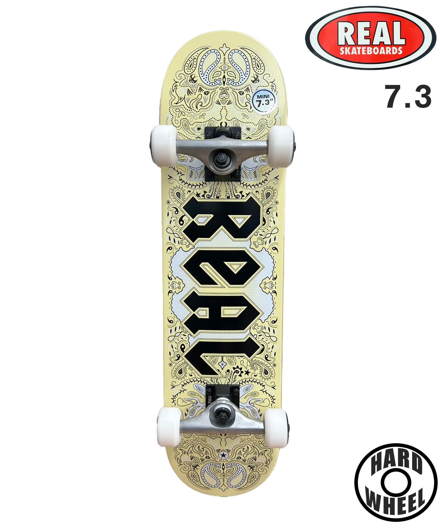 REAL リアル スケートボード キッズ コンプリート 7.3inch BANDANA