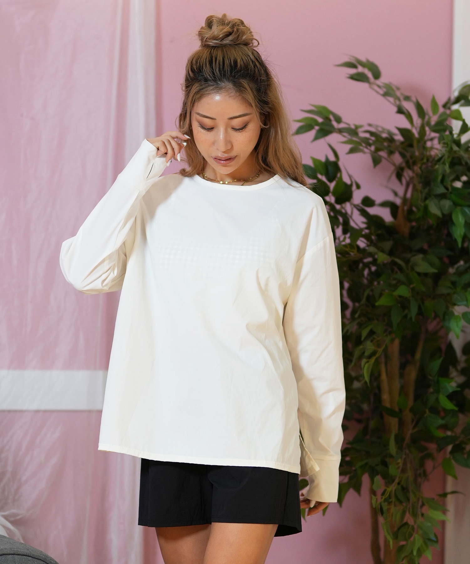 ROXY ロキシー 水着 レディース ラッシュガード 2点セット 長袖 T