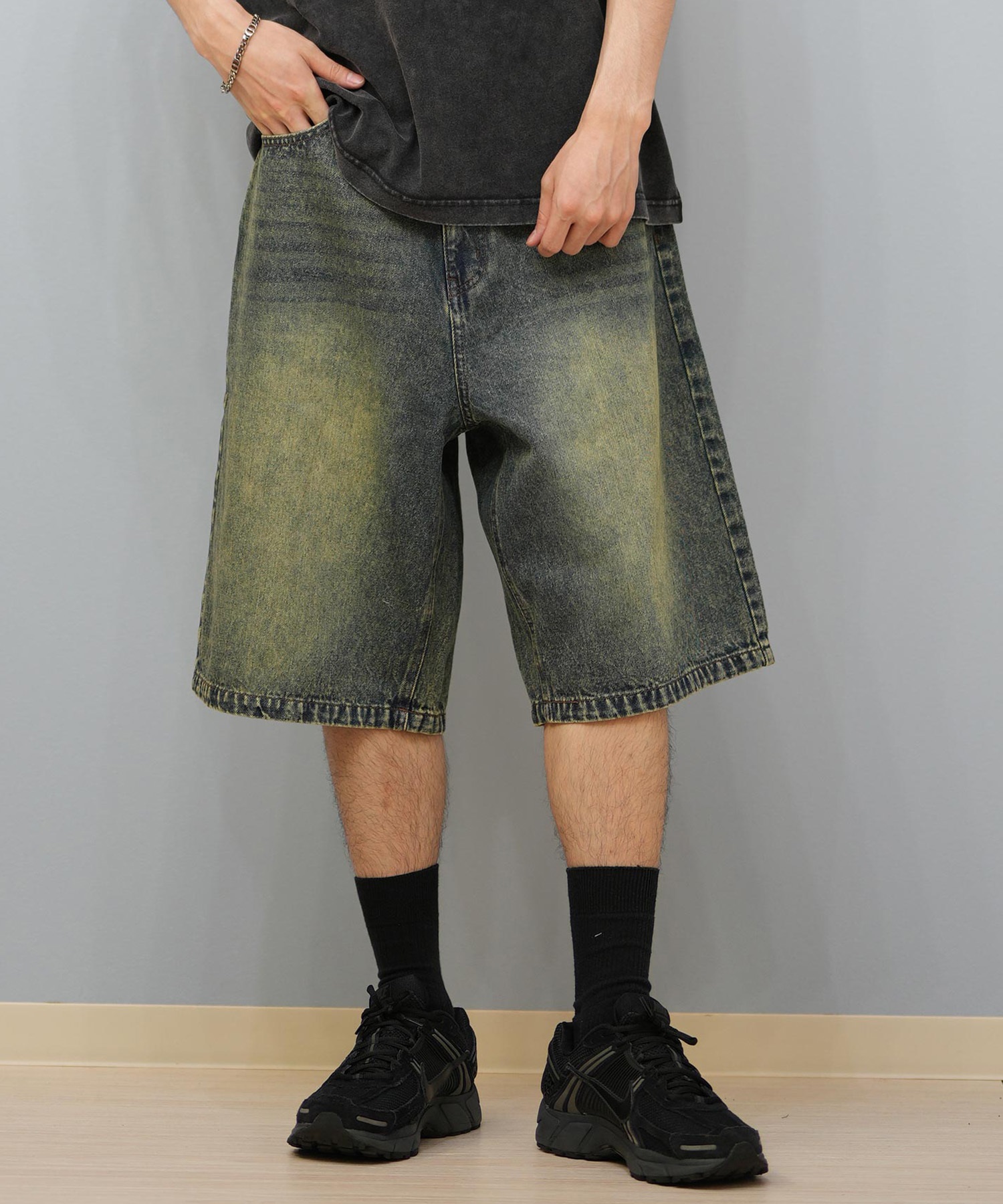 THRASHER スラッシャー ハーフパンツ ショートパンツ メンズ デニム