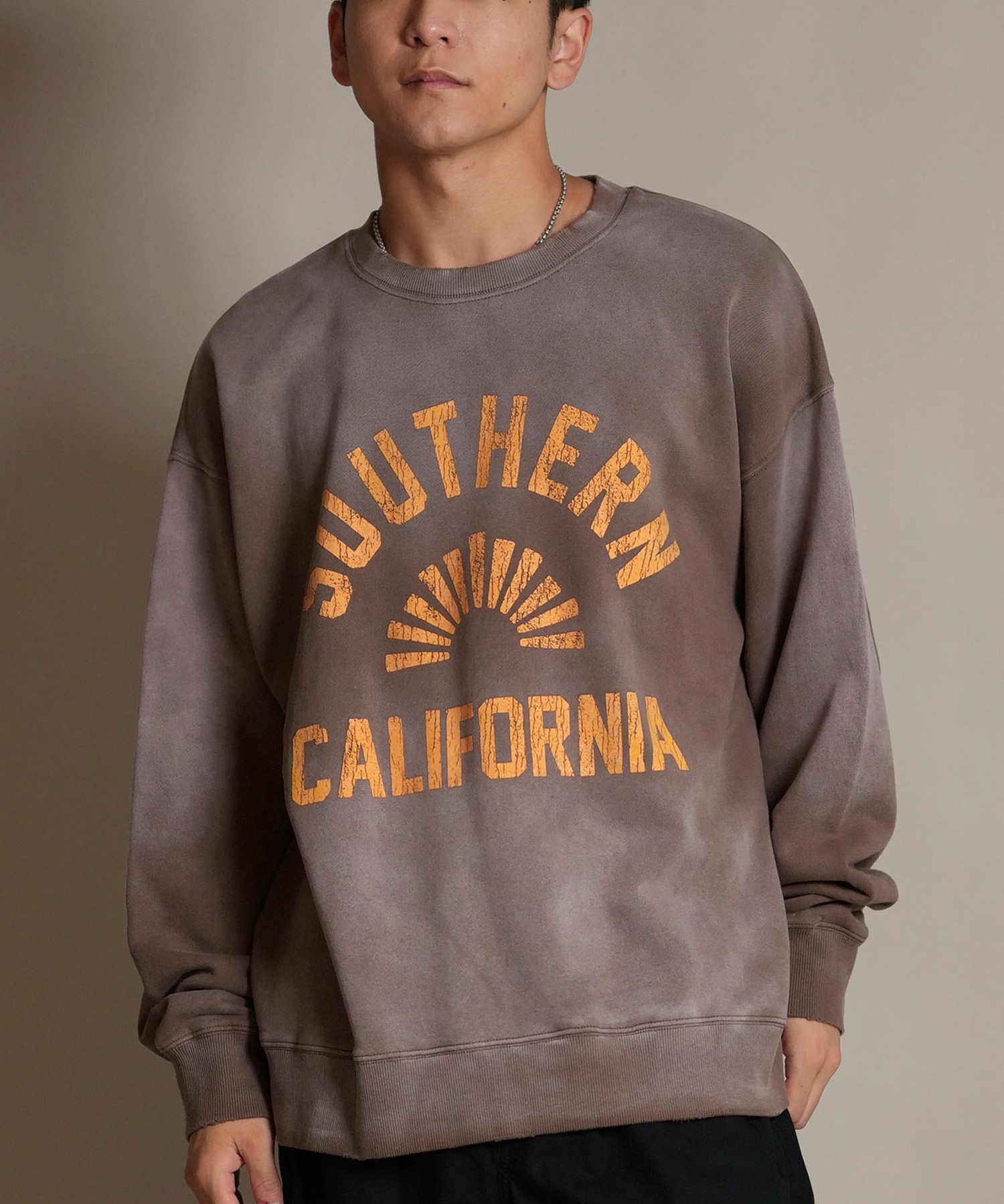 DEAR LAUREL ディアローレル トレーナー スウェット メンズ クルー