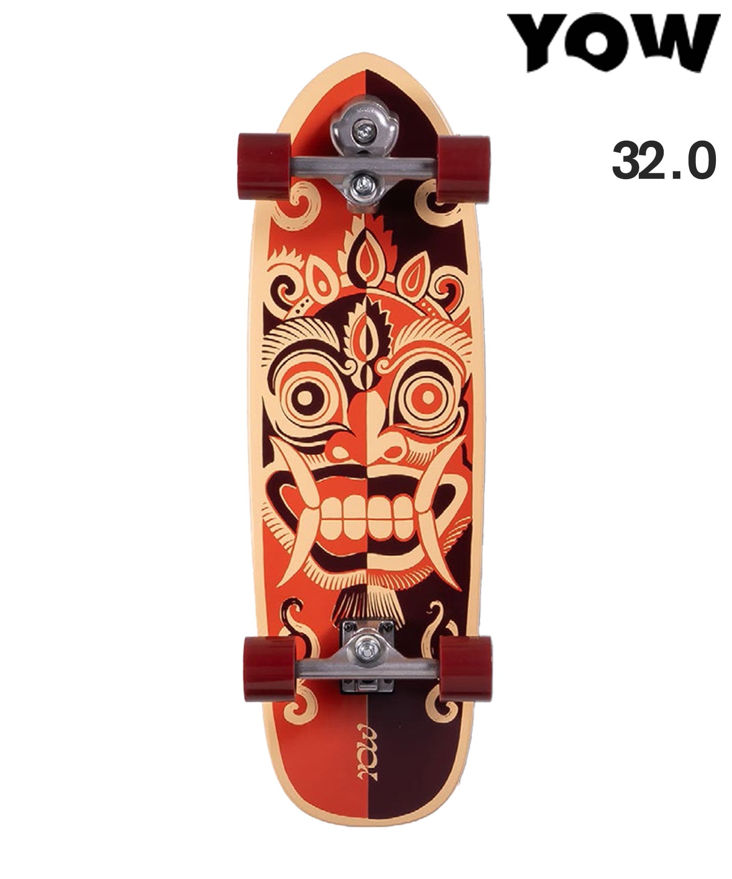 YOW ヤウ サーフ スケートボード コンプリート 32.0inch LAKEY PEAK