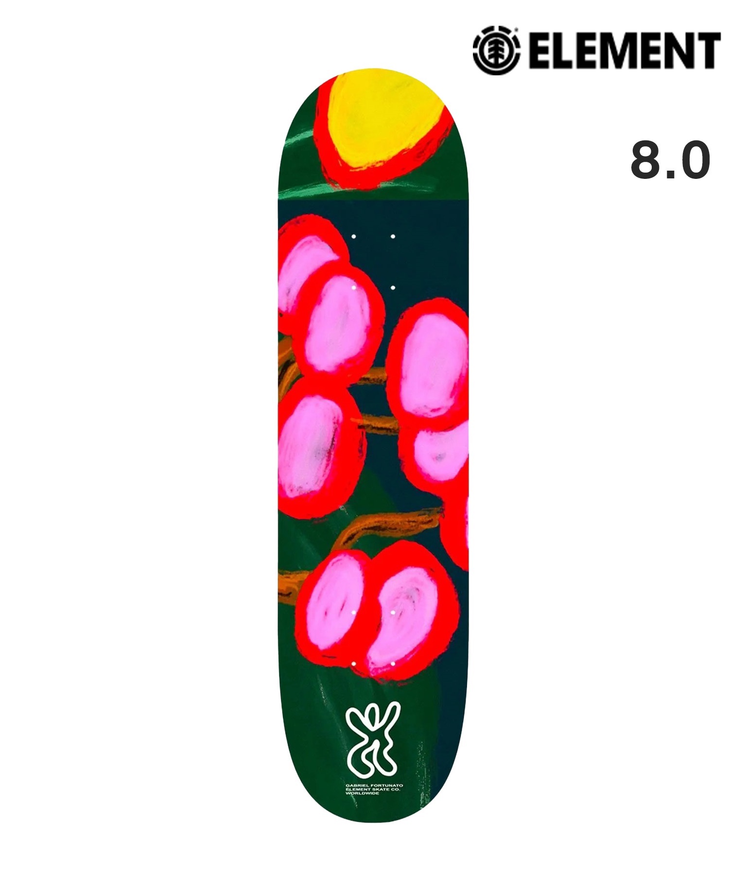 8inch ELEMENT エレメント スケートボード デッキ LCTXE GABRIEL