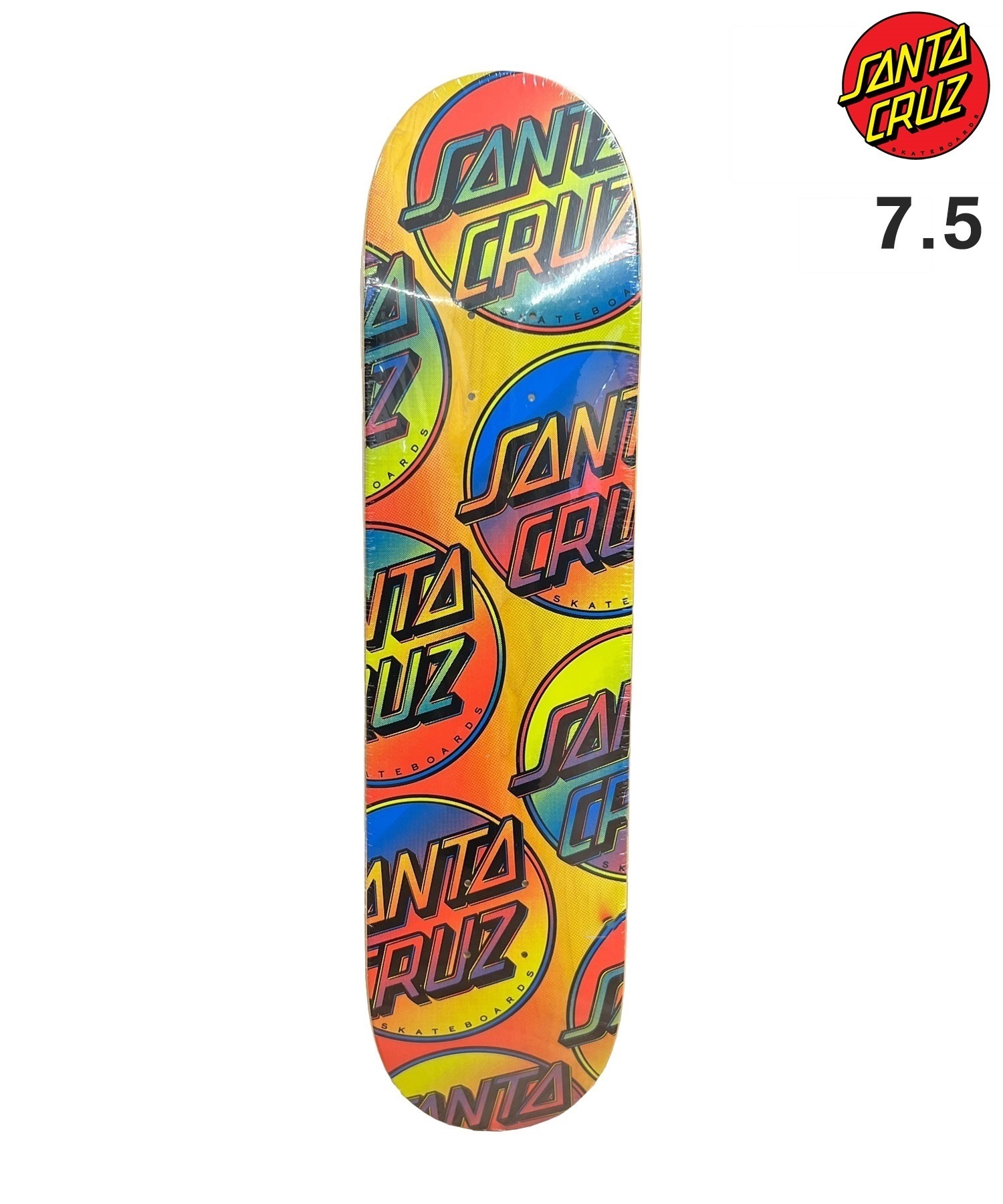SANTA CRUZ サンタクルーズ ジュニア スケートボード デッキ 7.5inch